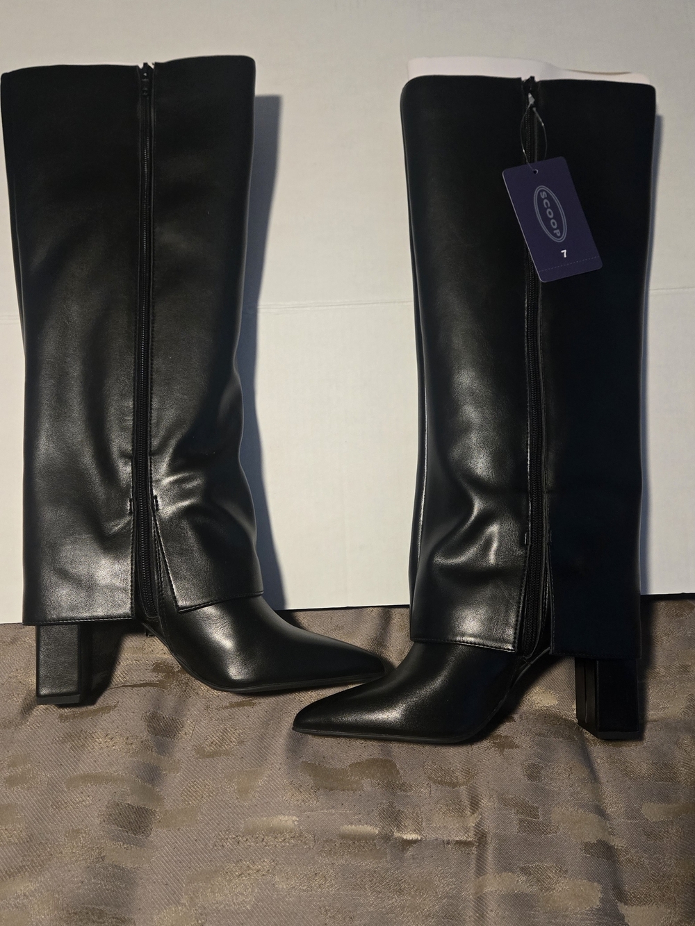 Scoop WMSP45AN810 Over-the-Knee Boots in Black US 7 NWT